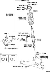Barra Estabilizadora, Barra Antivuelco 48810-0K010 para Toyota Hilux Vigo Kun25, Barra Conectora Delantera Antivuelco | - Product Image 6