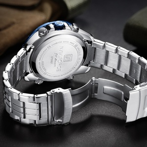 Montre originale Naviforce 9197S pour homme, affichage de la semaine, mouvement japonais, prix des montres, affichage numérique LED, Guangzhou Jam Tangan Analogique - Product Image 4