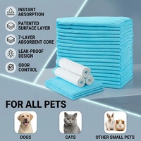 Couche pour chien - Film PE jetable, imperméable, très absorbant, doux et antidérapant, lavable pour toutes les générations