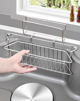Évier de cuisine multifonctionnel en acier inoxydable, grand évier simple avec panier d'égouttage et accessoires de robinetterie