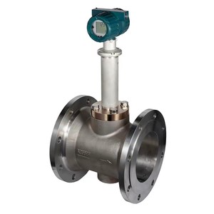 Débitmètre à col long VY haute température DN50 DN80 DN100 en acier inoxydable à bride OEM pour eau/huile/gaz/liquide - Product Image 1
