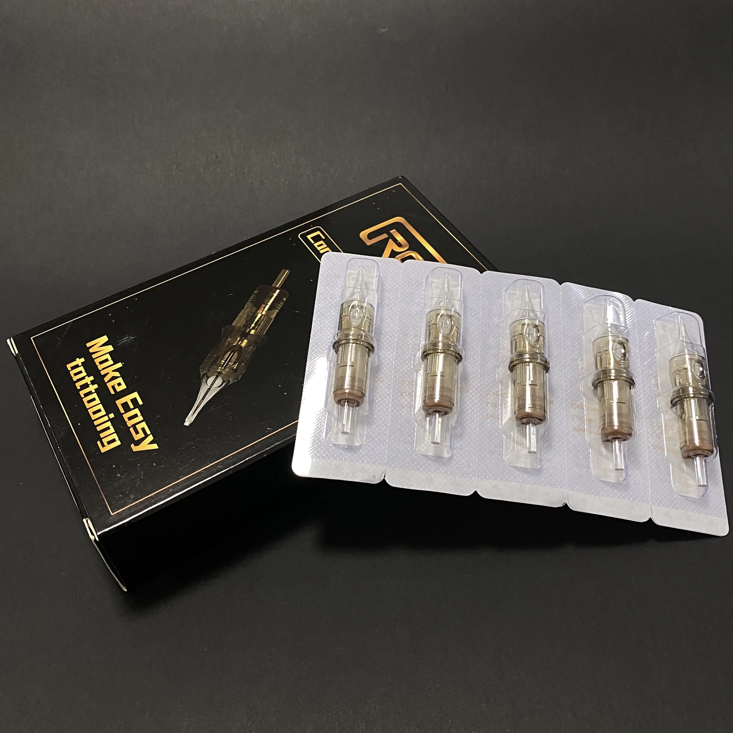 Bán buôn OEM ODM kim Cartridge Chất lượng cao tiệt trùng Tattoo needles Sharp dùng một lần Tattoo Cartridge kim