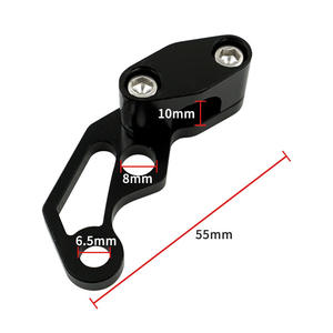 Pièces de modification de moto MSX125 Support d'odomètre Tuyau d'huile CNC Alliage d'aluminium Serre-câble BWS Ghost Fire Sky Sword - Product Image 1