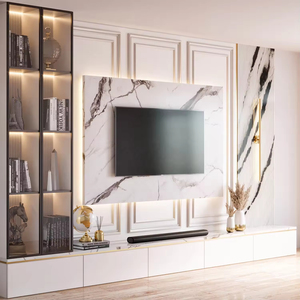<span class=keywords><strong>Meuble</strong></span> <span class=keywords><strong>TV</strong></span> en bois moderne et simple pour salon et chambre, design italien de luxe, 65 pouces+, <span class=keywords><strong>meuble</strong></span> <span class=keywords><strong>TV</strong></span> réglable - Product Image 4