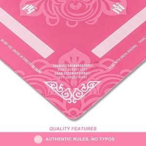 Moderne luxe rubberen mahjongmat antislip vlekbestendig slijtvast grote kaartspeltafelmat geluidsabsorberend schaakmat - Product Image 4