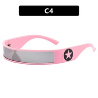 Lunettes de soleil Y2K enveloppantes, style punk, pour femmes et hommes, lunettes futuristes, Lentes De Sol