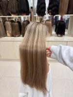 Vente directe usine : Cheveux humains vierges chinois pour perruques Lace Front, base transparente, longueur longue, bonnets petits et grands, densité 150%, Razer All