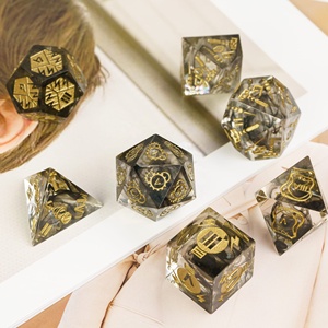 Cho biểu tượng tùy chỉnh đúc RPG ngục tối con rồng artificer mô hình thiết lập 7-mảnh đa diện nhựa xúc xắc với tùy chỉnh bao bì - Product Image 3
