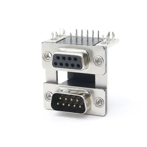 Goochain Wholesale 90 Degree DB15 Male to Female D-SUB Connector