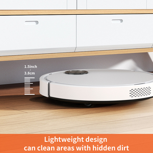 <span class=keywords><strong>Robot</strong></span> <span class=keywords><strong>aspirateur</strong></span> et serpillière intelligent MILI APP Control 1500PA avec réservoir d'eau, balayage automatique intelligent - Product Image 3