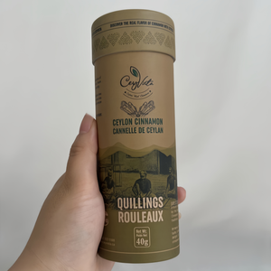 Wholesale Eco-Friendly Handmade Recyclable Biodegradable Kraft Paper Cardboard Tube for Matcha Tea <b>Powder</b> and <b>Food</b> Packaging - Product Image 5