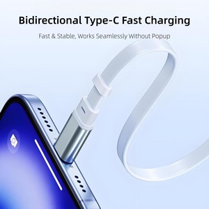 Câble de données rapide rétractable USB-C <span class=keywords><strong>vers</strong></span> USB-C de 90 cm (240 W PD) avec charge rapide pour ordinateur et accessoires de téléphone – Idéal pour offrir - Product Image 4