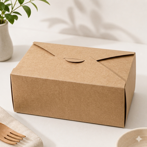Offre Spéciale : Boîtes d'emballage alimentaire personnalisées en papier kraft, qualité supérieure, pour plats à emporter, livraison rapide, jetables, directement de l'usine - Product Image 1