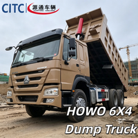 Прямые поставки с завода: Самосвал HOWO 6X4 для зарубежных инфраструктурных проектов, с антикоррозийным кузовом и полным комплектом запчастей