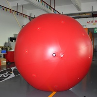 Ballon gonflable personnalisé en forme de tomate KeepFuns - Matériel PVC, certifié CE, produit promotionnel pour la décoration de fêtes et de centres commerciaux