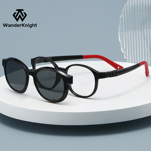 Occhiali con montatura a Clip regolabili 99006 occhiali da ciclismo da esterno di alta qualità a cerniera a molla occhiali da vista per bambini - Product Image 1