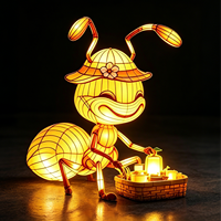 Lampes solaires décoratives pour animaux, lumières créatives pour jardin, allée, cour, paysage, parcs, festivals