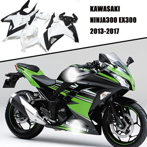 Personalized Customization-Unpainted ABS Injection Bodywork Fairing Kit for <strong>Kawasaki</strong> Ninja <strong>300</strong> 2013 2014 <strong>2015</strong> 2016 2017 - Product Image 2