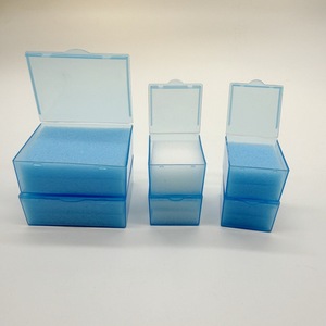 Dental prosthesis factory implant <b>storage</b> <b>box</b>, 1-inch and 2-inch technician <b>storage</b> <b>box</b>, dental mold <b>box</b> with sponge, PP dental - Product Image 2
