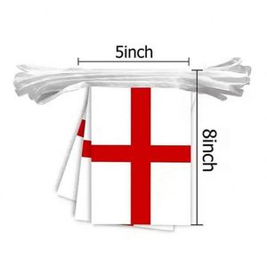 Custom All Countries 14x21cm Polyester Printing Banner England Bunting <b>String</b> Flags - Product Image 2