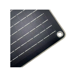 <span class=keywords><strong>Kit</strong></span> de panneaux solaires extérieurs 12W 16V à base entièrement noire Sunpower pour le stockage et la recharge de batteries au plomb-acide et au lithium, vente directe usine - Product Image 5