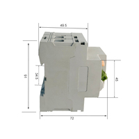 Disyuntor rcbo rccb elcb tipo b con protección contra sobrecorriente, buena calidad, 2P, 4P, 40a, 300ma