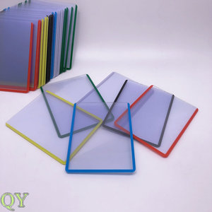 YY กรอบสีใส่บัตร35pt 3x4นิ้วสำหรับสะสมป้ายโลโก้ออกแบบได้ตามต้องการ - Product Image 1