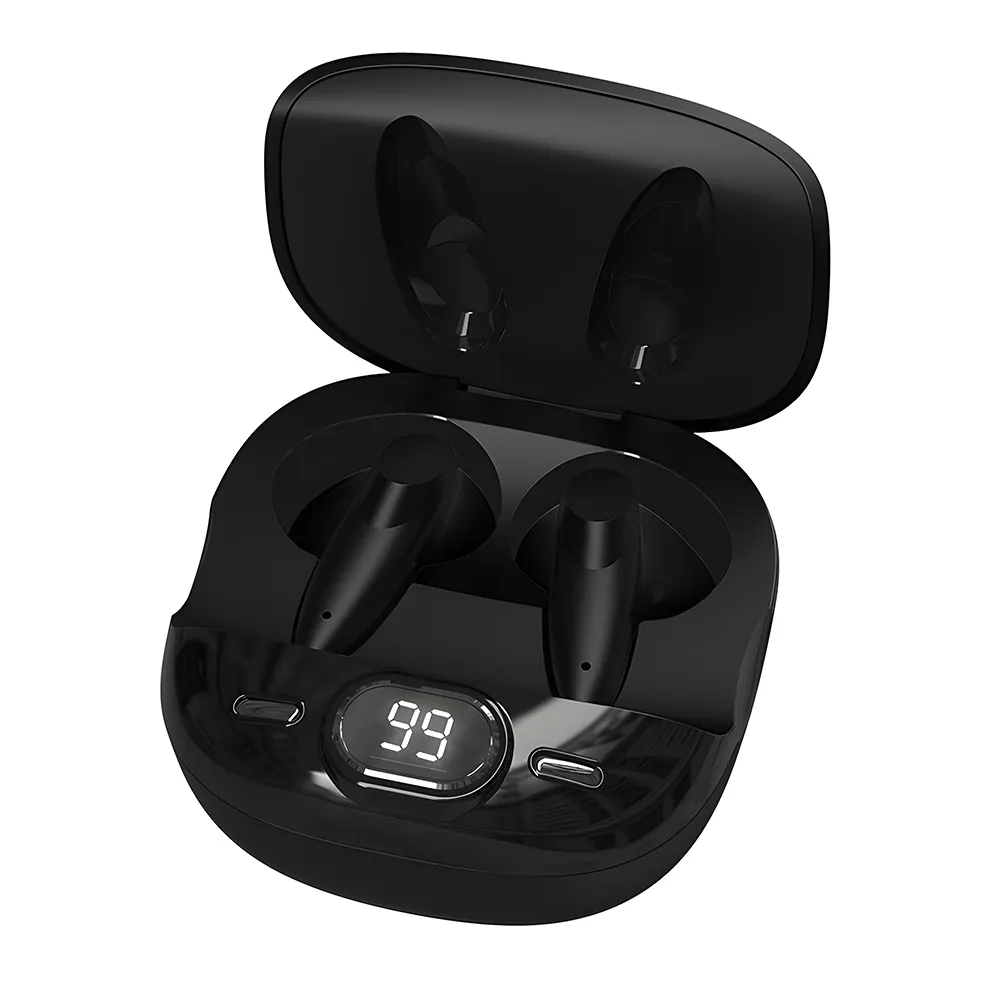 2023 गर्म बेच TWS Earbuds 5.3 100 घंटे अतिरिक्त समय गेमिंग फोन्स ईरफ़ोन के साथ डिजिटल प्रदर्शन का नेतृत्व किया