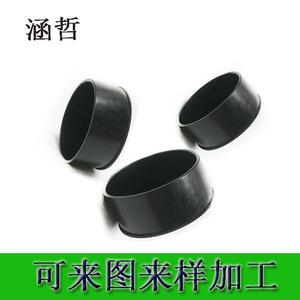 Tapa Redonda Negra de Plástico Hanzhe para Latas, Tamaño Personalizable - Product Image 1