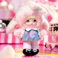 Nouvelle Série Tendance 2026 Nommi Pink Energy : Boîte Mystère en Verre Authentique – Poupées BJD en Peluche, Ornements de Bureau, Jouets