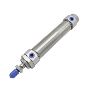 Mini cylindre en acier inoxydable SMC CDM2B20/25/32/40-50-75-100-125-MF20 avec aimant, produit de haute qualité - Product Image 4