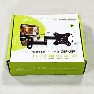 Support mural inclinable pour téléviseurs de 14 à 27 pouces, charge maximale 10 kg, inclinaison réglable, VESA 75x75 100x100, prix usine, design peu encombrant - Product Image 1