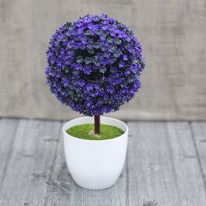 メーカーはギフト用の鉢植え付きの人工植物であるシングルリコリスボール人工植物をよく販売しています - Product Image 6