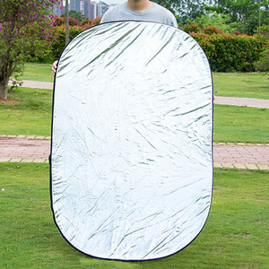 Réflecteur rond 5 en 1 de 60*90CM (12 pouces) pour la photographie, diffuseur de lumière, accessoire de studio photo, portable et maniable - Product Image 4