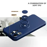 Coque en silicone liquide pour iPhone 17 16 16e 15 13 Mini 14 12 11 Pro Max Plus avec support anneau et dragonne de protection