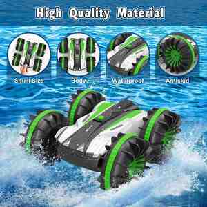 Bateau télécommandé 2,4 GHz, monster truck étanche, véhicule tout-terrain 4x4, voiture RC pour filles, adultes et enfants - Product Image 6