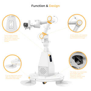 Cabina de Fotos Glambot Totalmente Automática de MWE Design, Máquina de Fotos con Brazo Robótico Metálico para Bodas y Fiestas de Cumpleaños con Efectos Mágicos - Product Image 5