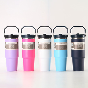 Thermos Portatile in Acciaio Inox da 30 oz con Cannuccia, Grande Capacità, Rotazione a 360 Gradi, Regalo Aziendale - Product Image 2