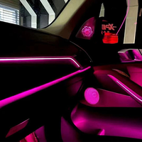 11 couleurs LED haut-parleur couverture pour BMW G20 nouvelle série 3 voiture milieu de gamme Tweeter HiFi musique stéréo klaxon lumière ambiante décorer Refit