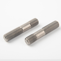 Pièces automobiles-Fixation de phare Acier au carbone Argent Bleu Noir Dacro Goujon Vis Anti-Corrosion Double Boulons et écrous