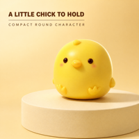 Jouet sensoriel souple en TPR en forme de poussin jaune, anti-stress, pour enfants de 5 à 7 ans, cadeau de fête