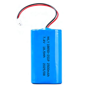 Paquete de Baterías de Iones de Litio 18650 7.4V 2S1P de Fábrica, 1500MAH 2000MAH 2500MAH 3000MAH 3200MAH 3500MAH, Certificación KC BIS UL CB CE - Product Image 3