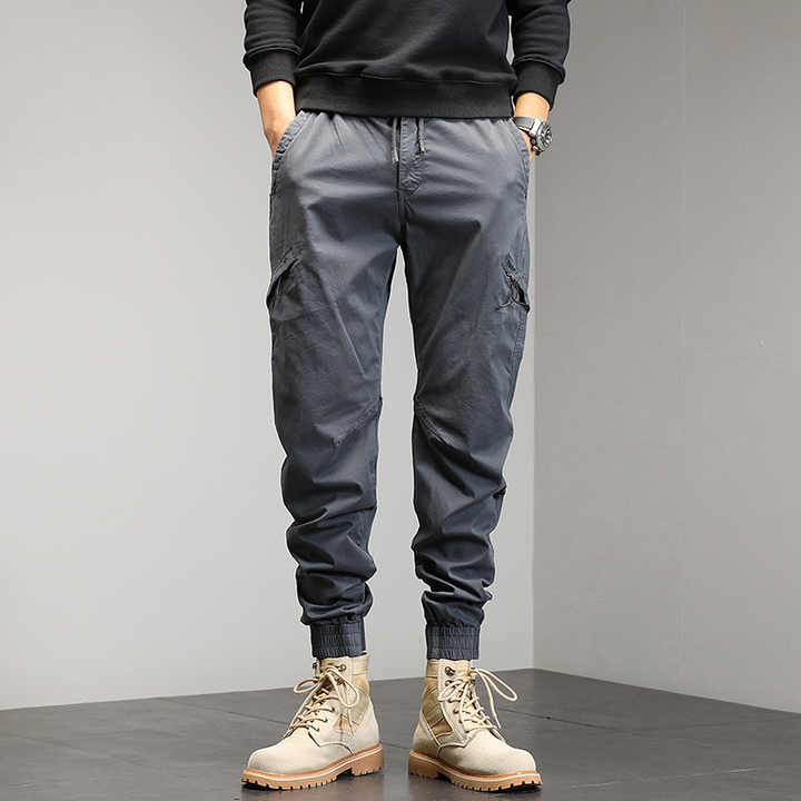 Men's Cargo Pants: Rugged Twill Stretch Fabric | Ring Of
