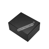 Emballage en papier mat noir mat, Logo personnalisé de luxe, Design UV, insertion de lunettes de soleil, boîte magnétique avec poignée