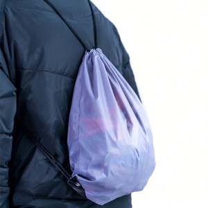 Desent Waterproof Multi Color Polyester <b>Nylon</b> Oxford Drawstring Backpack Gym Sports Storage Rucksack Bag - Product Image 6