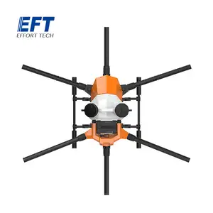 2022 EFT UAV G616 agricultural spraying drone for farming sprayer 16L tank rc drone parts drone 4k long range