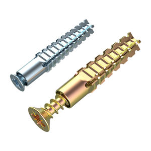 Металлический расширительный якорь с винтом для рождественской елки настенный зазубренный Железный якорь для полого кирпичного цементного настенного светильного крепления - Product Image 5