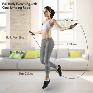 Entraînement de saut de sport de <span class=keywords><strong>Fitness</strong></span> logo personnalisé saut <span class=keywords><strong>à</strong></span> la <span class=keywords><strong>corde</strong></span> lourd - Product Image 5