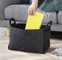 Panier de rangement empilable en feutre pour la maison, idéal pour le linge – Offre spéciale