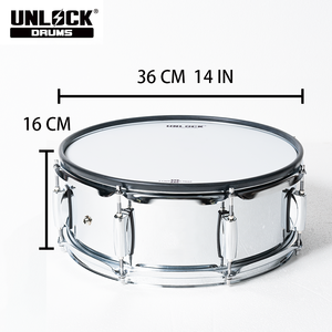 Instrumen musik portabel 14 ", instrumen perkusi musik baja elektronik tiga pemicu presisi Roland/Yamaha - Product Image 2